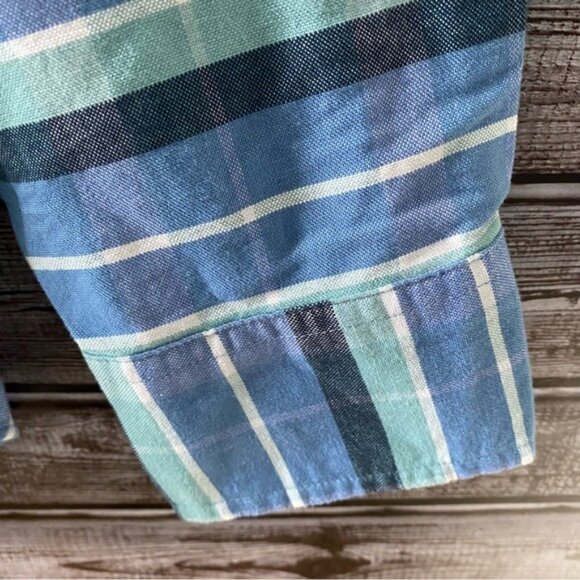 NWT J Crew Men's Classic‎ Flex Oxford Long-Sleeved Button-Down Shirt Size L - Picture 5 of 9